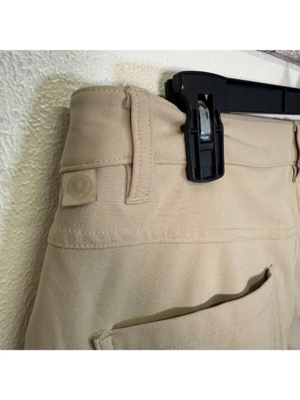 Lululemon  Mens ABC Classic-Fit 5Pkt Pant 34X31 Beige Khaki Warpstreme Preppy